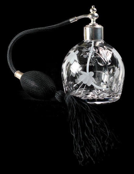 Oval Perfume Bottle Cascade